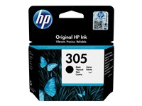 HP 305 - 2 ml - musta - alkuperäinen - mustepatruuna malleihin Deskjet 23XX, 27XX, 28XX, 41XX, 42XX; DeskJet Plus 41XX; ENVY 60XX, 64XX; ENVY Pro 64XX 3YM61AE#UUS