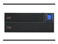 APC Easy UPS SRV - UPS (telineasennettava) - Vaihtovirta 230 V - 5000 watti(a) - 5000 VA - RS-232, USB - lähtöliittimet: 1 - 4U - musta SRV5KRIRK