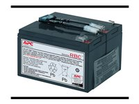 APC Replacement Battery Cartridge #9 - UPS akku - Lyijyhappo - musta malleihin P/N: SU700RM, SU700RMI, SU700RMINET, SU700RMNET RBC9