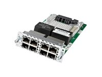 Cisco Fourth-Generation Multi-flex Trunk Voice/Clear-channel Data T1/E1 Module - Laajennusmoduuli - T1/E1 x 8 - T-1/E-1 malleihin Cisco 4451-X NIM-8MFT-T1/E1=