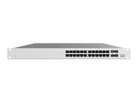 Cisco Meraki Cloud Managed MS125-24 - Kytkin - Hallinnoitu - 24 x 10/100/1000 + 4 x 10 Gigabit SFP+ - seinään asennettava, työpöytä MS125-24-HW