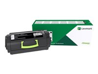 Lexmark 622 - Musta - alkuperäinen - väriainekasetti LCCP, LRP malleihin Lexmark MX710, MX711, MX810, MX811, MX812 62D2000