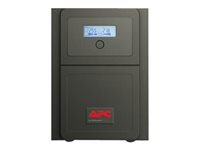 APC Easy UPS SMV SMV750CAI - UPS - Vaihtovirta 220/230/240 V - 525 watti(a) - 750 VA - 7 A/h - RS-232, USB - lähtöliittimet: 6 SMV750CAI