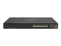 HPE Aruba CX 8360-16Y2C V2 - Kytkin - L3 - Hallinnoitu - 16 x 1/10/25 Gigabit Ethernet SFP / SFP+ / SFP28 + 2 x 40/100 Gigabit QSFP+ / QSFP28 - ilmavirtaus takaa eteenpäin - telineeseen asennettava R9G11A