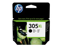 HP 305XL - 4 ml - Tuottoisa - pigmentoitu musta - alkuperäinen - mustepatruuna malleihin Deskjet 23XX, 27XX, 28XX, 41XX, 42XX; DeskJet Plus 41XX; ENVY 60XX, 64XX; ENVY Pro 64XX 3YM62AE#UUQ