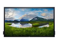 Dell C8621QT - 86" Diagonaaliluokka (85.6" katseltava) - C Series LED-taustavalaistu LCD-näyttö - interaktiivinen - sekä kosketusnäyttö - 4K UHD (2160p) 3840 x 2160 - reunavalaistu DELL-C8621QT