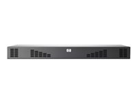 HPE IP Console G2 Switch with Virtual Media and CAC 1x1Ex8 - KVM-kytkin - 8 x KVM port(s) - 1 paikallinen käyttäjä - 1 IP-käyttäjä - työpöytä malleihin HPE 10XXX G2, 600, 800; Advanced Series Racks 42U 600; ProLiant DL20 Gen9, e2000 G6; Rack AF620A