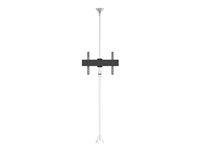 Multibrackets M Floor to Ceiling Mount Pro MBFC1U - Asennuspakkaus (lattiasta kattoon -kiinnitys) malleihin LCD-näyttö - alumiini, teräs - kromi -näytön koko: 40"-65" 7350073735693