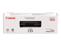 Canon CRG-725 - Musta - alkuperäinen - väriainekasetti malleihin i-SENSYS LBP6000, LBP6000B, LBP6020, LBP6020B, LBP6030, LBP6030B, LBP6030w, MF3010 3484B002