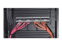 APC Data Distribution Cable - Verkon kaapeli - TAA-yhdenmukainen - RJ-45 (naaras) to RJ-45 (naaras) - 12.2 m - UTP - CAT 6 - musta DDCC6-040