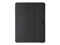 OtterBox React Series - Näytönsuoja tabletille - kynänpidikkeellä - musta malleihin Apple 10.2-inch iPad (8. sukupolvi, 9. sukupolvi) 77-92197