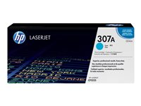 HP 307A - Sinivihreä - alkuperäinen - LaserJet - väriainekasetti (CE741A) malleihin Color LaserJet Professional CP5225, CP5225dn, CP5225n CE741A