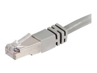 C2G Cat5e Booted Shielded (STP) Network Patch Cable - Kytkentäkaapeli - RJ-45 (uros) to RJ-45 (uros) - 30 m - STP - CAT 5e - valettu - harmaa 83758