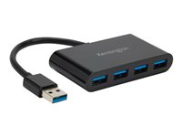 Kensington UH4000 - Hub - 4 x SuperSpeed USB 3.0 - työpöytä K39121EU