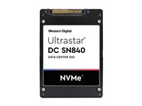 WD Ultrastar DC SN840 WUS4BA1A1DSP3X1 - SSD - 15360 GB - sisäinen - 2.5" - U.2 PCIe 3.1 x4 (NVMe) 0TS1881