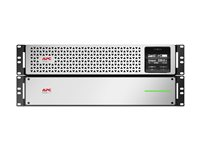 APC Smart-UPS On-Line SRTL1500RM4UXLI-NC - UPS (telineasennettava) (suuri tiheys) - Vaihtovirta 220/230 V - 1350 watti(a) - 1500 VA - Litiumioni - Ethernet, RS-232, USB - lähtöliittimet: 8 - 4U - 1.83 m johto - musta hopeisella etukehyksellä - sekä APC UPS Network Management Card SRTL1500RM4UXLI-NC