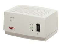 APC Line-R 600VA - Automaattinen jännitesäädin - Vaihtovirta 120 V - 600 VA - lähtöliittimet: 4 - beige malleihin P/N: AR106, AR106SH4, AR106SH6, AR109SH4, AR109SH6, AR112, AR112SH4, AR112SH6 LE600