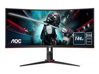 AOC Gaming CU34G2X/BK - G2 Series - LED-näyttö - kaareva - 34" CU34G2X/BK