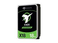 Seagate Exos X18 ST16000NM001J - Kiintolevyasema - salattu - 16 Tt - sisäinen - SATA 6Gb/s - 7200 kierrosta/min - puskuri: 256 Mt - Self-Encrypting Drive (SED) ST16000NM001J