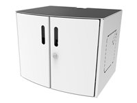 Compulocks Tablet / Laptop Charging Cabinet For Counter Top or Wall Mount UK Power Plug - Kaappiyksikkö malleihin 16 tablettia -näytön koko: 13" - seinään asennettava, vaunuun asennettava SOLO-UK