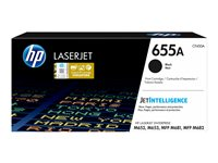 HP 655A - Musta - alkuperäinen - LaserJet - väriainekasetti (CF450A) malleihin Color LaserJet Managed Flow MFP M681; LaserJet Enterprise Flow MFP M681, MFP M682 CF450A