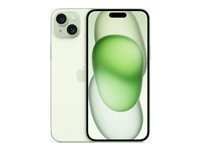 Apple iPhone 15 Plus - 5G älypuhelin - Kaksois-SIM / sisäinen muisti 512 Gt - OLED-näyttö - 6.7" - 2796 x 1290 pixels - 2 takakameraa 48 MP, 12 MP - front camera 12 MP - vihreä MU1Q3QN/A