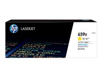 HP 659X - Keltainen - alkuperäinen - LaserJet - väriainekasetti (W2012X) malleihin Color LaserJet Enterprise MFP M776; LaserJet Enterprise MFP M776 W2012X