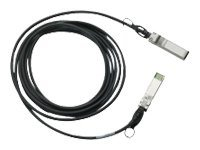 Cisco SFP+ Copper Twinax Cable - Suorakytkentäkaapeli - SFP+ to SFP+ - 2 m - kaksoisakselinen - ruskea malleihin 250 Series; Catalyst 2960, 2960G, 2960S, ESS9300; Nexus 93180, 9336, 9372; UCS 6140, C4200 SFP-H10GB-CU2M=