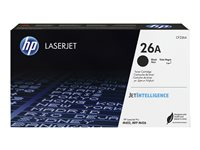 HP 26A - Musta - alkuperäinen - LaserJet - väriainekasetti (CF226A) malleihin LaserJet Pro M402, MFP M426 CF226A