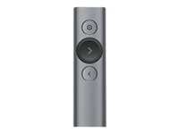 Logitech Spotlight - Kauko-ohjauksen kuvaus - 3 painiketta - siniharmaa 910-004861