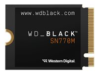 WD_BLACK SN770M WDS500G3X0G - SSD - 500 GB - mobiilipeliasema - sisäinen - M.2 2230 - PCIe 4.0 x4 (NVMe) WDS500G3X0G