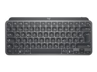 Logitech MX Keys Mini - Office - näppäimistö - taustavalaisu - Bluetooth - QWERTY - pohjoismainen (tanska/suomi/norja/ruotsi) - grafiitti 920-010492