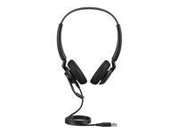 Jabra Engage 40 Stereo - Kuulokkeet + mikrofoni - korvien päällä - langallinen - USB-A - melua vaimentava - optimoitu UC:lle 4099-410-279