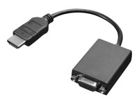 Lenovo - Näyttösovitin - HDMI uros to HD-15 (VGA) naaras - 20 cm 0B47069
