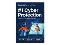 Acronis True Image Premium - Tilauslisenssi (1 vuosi) - 3 tietokonetta, 1 Tt pilvitallennustila, rajaton määrä mobiililaitteita - lataus - Win, Mac, Android, iOS HOQASHLOS