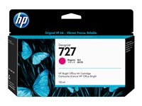 HP 727 - 130 ml - magenta - alkuperäinen - DesignJet - mustepatruuna malleihin DesignJet T1500, T1530, T2500, T2530, T920, T930 B3P20A