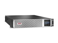 APC Smart-UPS Lithium Ion - UPS (telineasennettava) - linjavuorovaikutteinen, 8x IEC C13, 1x IEC C19, SmartConnect+SmartSlot, AVR, nestekidenäyttö - Vaihtovirta 220/230/240 V - 2700 watti(a) - 3000 VA - RS-232, USB, RJ-45 - lähtöliittimet: 9 - 2U - hopea, musta hopeisella etukehyksellä SMTL3000RMI2UC