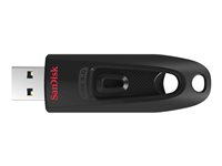 SanDisk Ultra - USB Flash-asema - 64 Gt - USB 3.0 (pakkaus sisältää 3) SDCZ48-064G-G46T