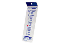 Brother ID1850 - 18 x 50 mm 12 tarra (tarrat) leimatunnisteet malleihin StampCreator PRO SC-2000, PRO SC-2000USB ID1850