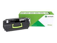 Lexmark 622HE - Tuottoisa - musta - alkuperäinen - väriainekasetti Lexmark Corporate malleihin Lexmark MX710, MX711, MX810, MX811, MX812 62D2H0E