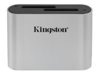 Kingston Workflow - Kortinlukija (SDHC UHS-I, SDHC UHS-II, SDXC UHS-I, SDHC UHS-II) - USB-C 3.2 Gen 1 WFS-SD