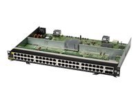 HPE Aruba 6400 - Laajennusmoduuli - Gigabit Ethernet (PoE) x 48 + Gigabit Ethernet x 4 malleihin HPE Aruba 6405, 6405 48SFP+, 6405 96G, 6410 R0X39B