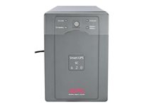 APC Smart-UPS SC 620VA - UPS - Vaihtovirta 120 V - 390 watti(a) - 620 VA - lähtöliittimet: 4 - harmaa - ei myydä: CO, VT ja WA SC620