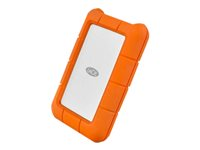 LaCie Rugged Secure STFR2000403 - Kiintolevyasema - salattu - 2 Tt - ulkoinen (kannettava) - USB 3.1 Gen 1 (USB-C liitin) - AES 256 bittiä - sekä 2 vuoden tietojen palautuksen huoltosuunnitelma STFR2000403