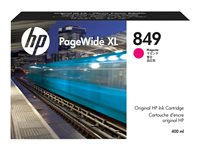 HP 849 - 400 ml - magenta - alkuperäinen - PageWide XL - mustepatruuna malleihin PageWide XL 3900 1XB37A