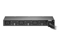 APC Basic Rack PDU AP6038A - Virranjakeluyksikkö (telineasennettava) - Vaihtovirta 200-240 V - tulo: IEC 60309 63A - lähtöliittimet: 3 (IEC 60320 C19 16A) - 3.65 m johto malleihin P/N: SCL400RMJ1U, SCL500RMI1UC, SCL500RMI1UNC, SMTL1000RMI2UC, SMTL750RMI2UC AP6038A